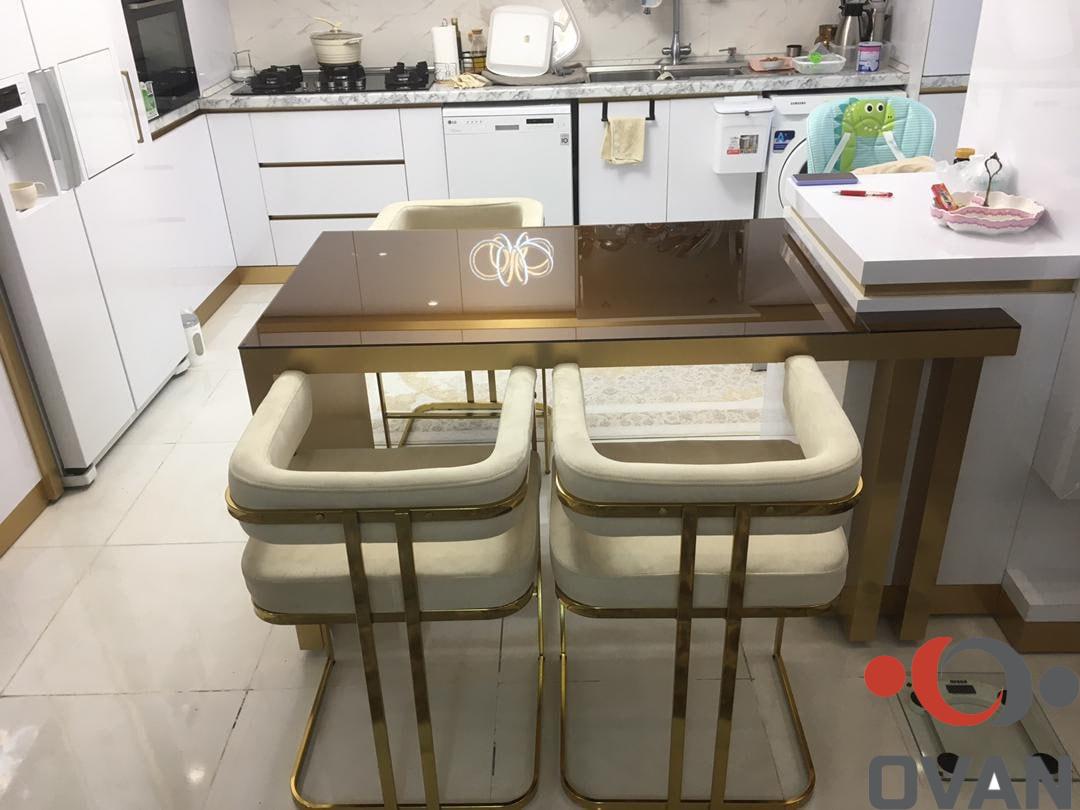 صندلی جزیره سلنا پایه طلائی