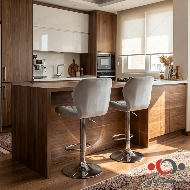 صندلی جکدار لارا پارچه ای