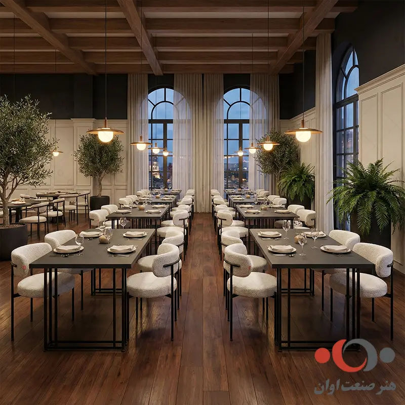 صندلی کافه رستورانی تیدا