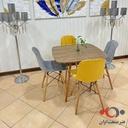 صندلی ناهارخوری لمسه ایمز پارچه ای