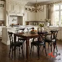 صندلی ناهارخوری تونت تشک دار