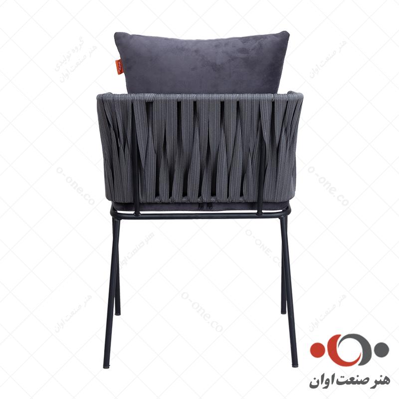 صندلی کنفی فلزی درسا