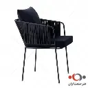 صندلی درسا پارچه مشکی
