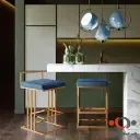 صندلی اپن پران پایه طلائی