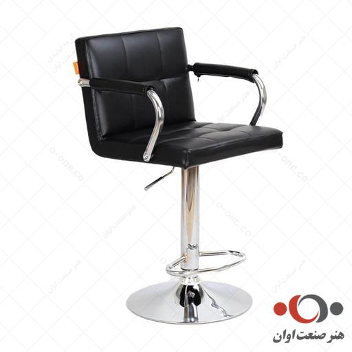 صندلی جکدار ریما دسته دار (چرم)