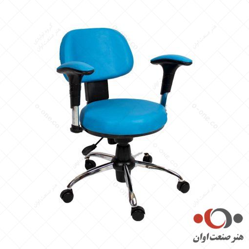 صندلی آزمایشگاهی پشتی دار کد S285T